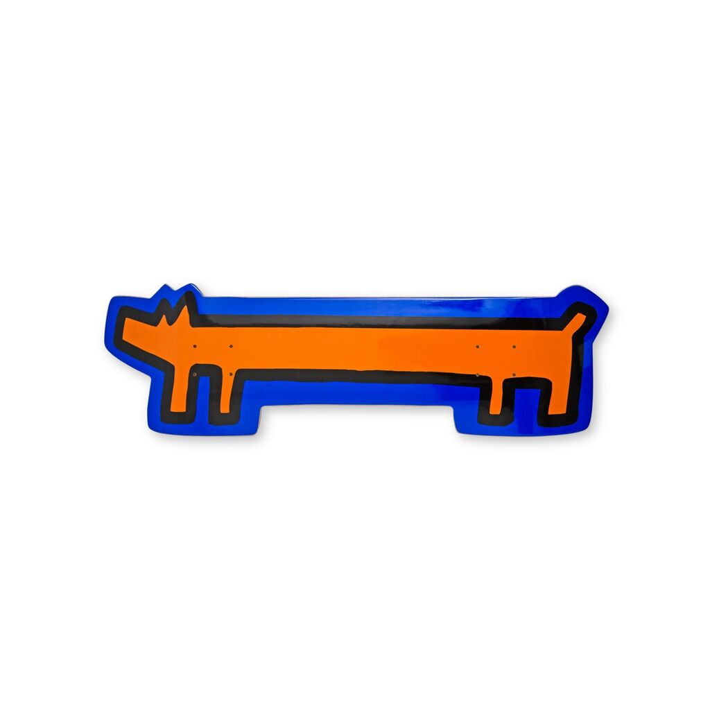 Keith Haring, Untitled (Dog) Skateboard Deck, 2025