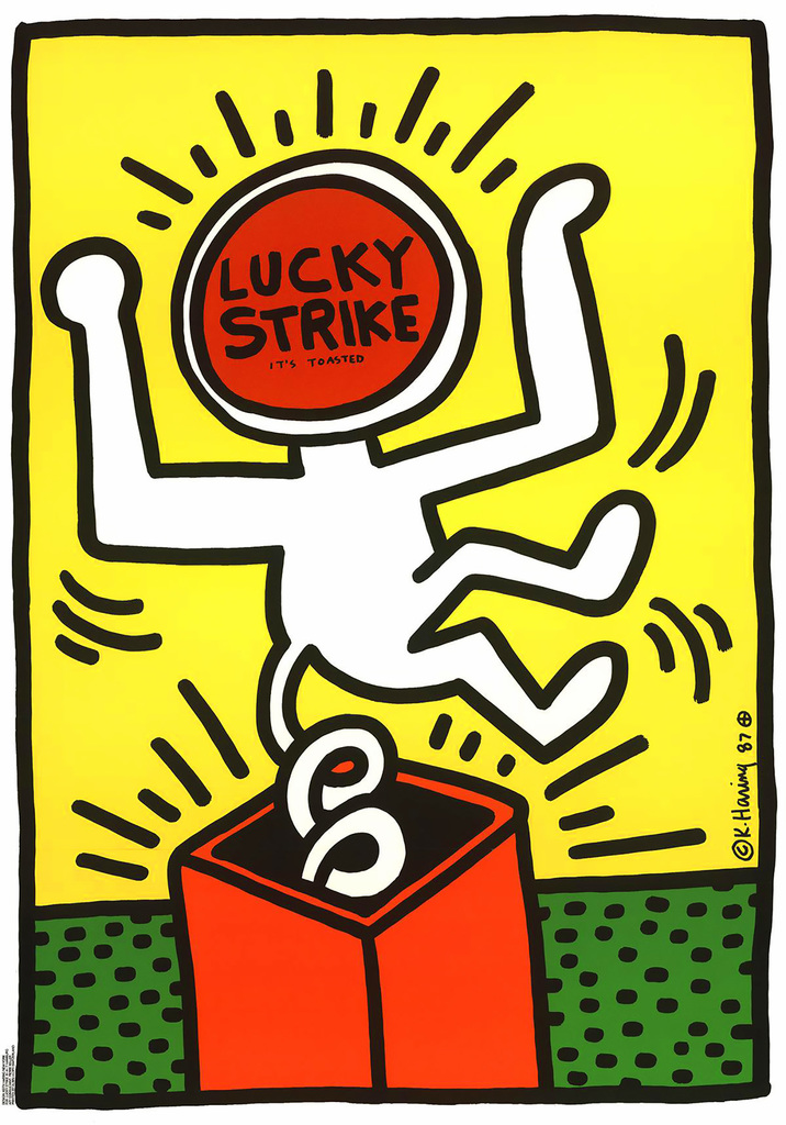 Keith Haring Lucky Strike, image 1