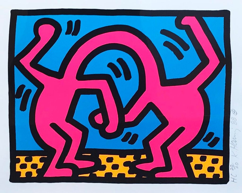 Keith Haring, Pop Shop II (D), 1988