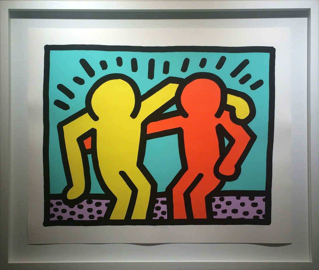 Keith Haring, Best Buddies, 1990