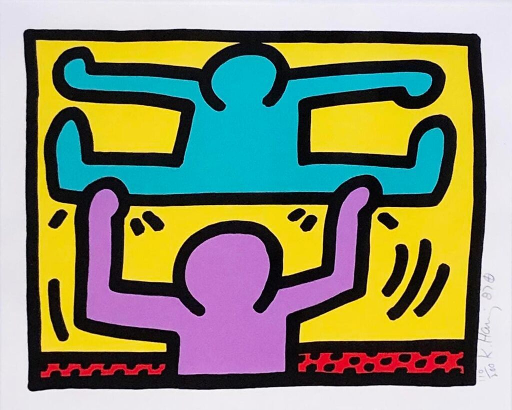 Keith Haring, Pop Shop I (4), 1987