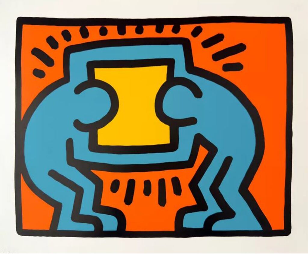Keith Haring, Pop Shop VI, 1989
