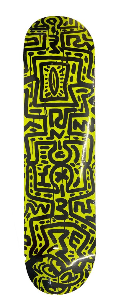 Keith Haring Skateboard Deck (Keith Haring Mickey Mouse), image 1