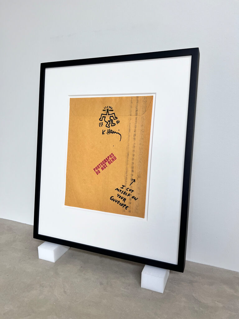Keith Haring, UNTITLED ('I CUT MYSELF ON YOUR ENVELOPE'), ca. 1985