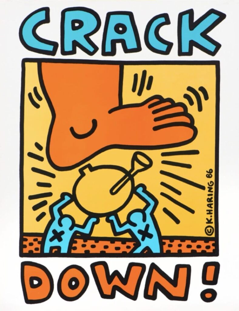 Keith Haring, Crack Down, 1986