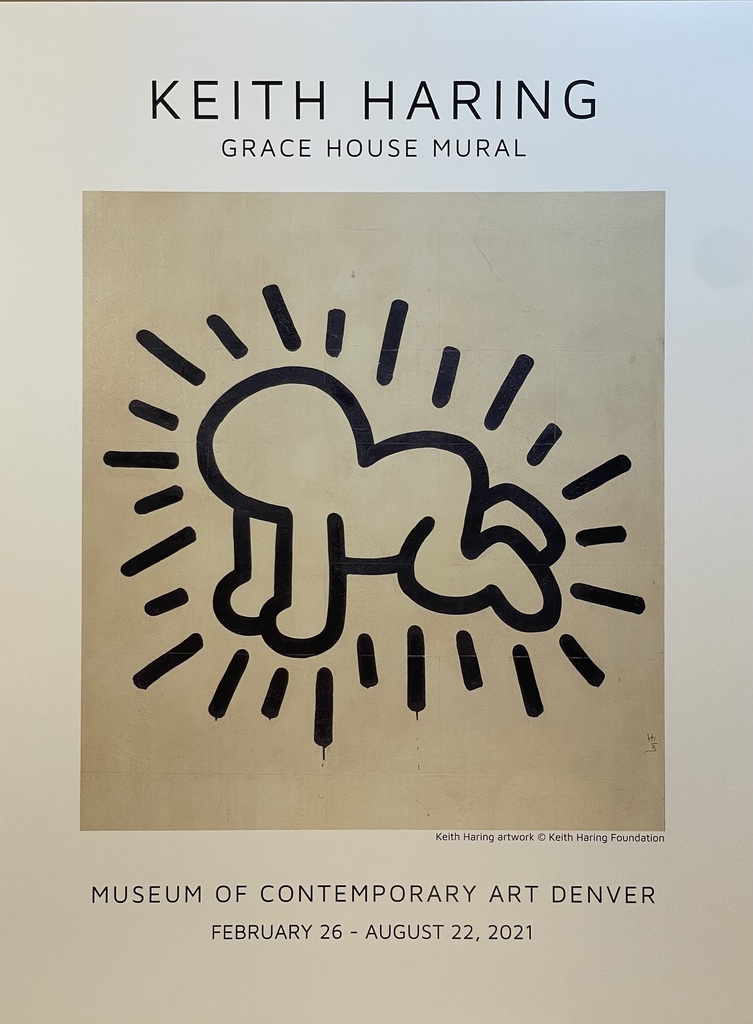 Keith Haring Grace House Print MCA Denver, image 1