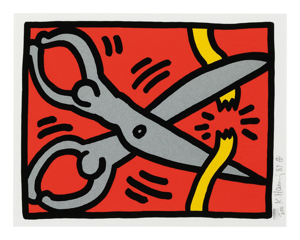 Keith Haring, Pop Shop III (Plate II), 1989