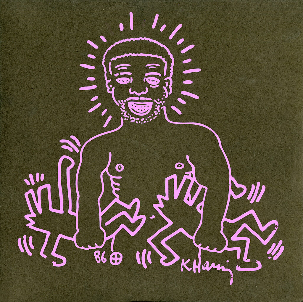 Keith Haring record art 1986/2009, image 1