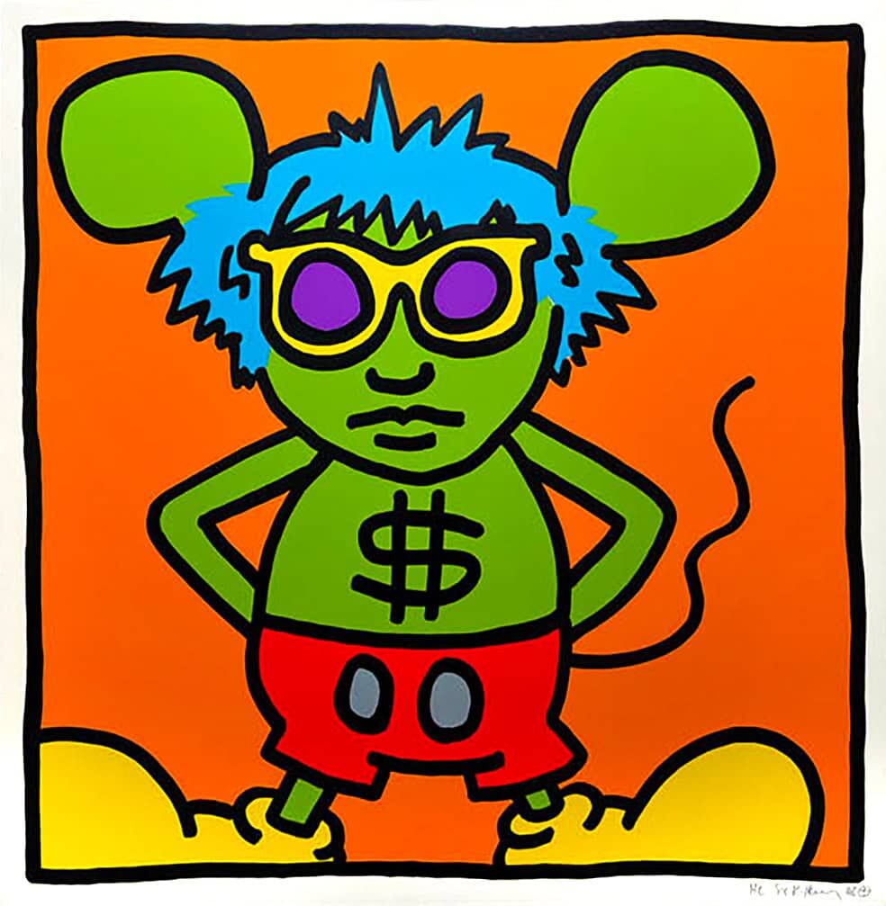 Andy Mouse (Plate 4), from the Andy Mouse Series, 1986, image 1
