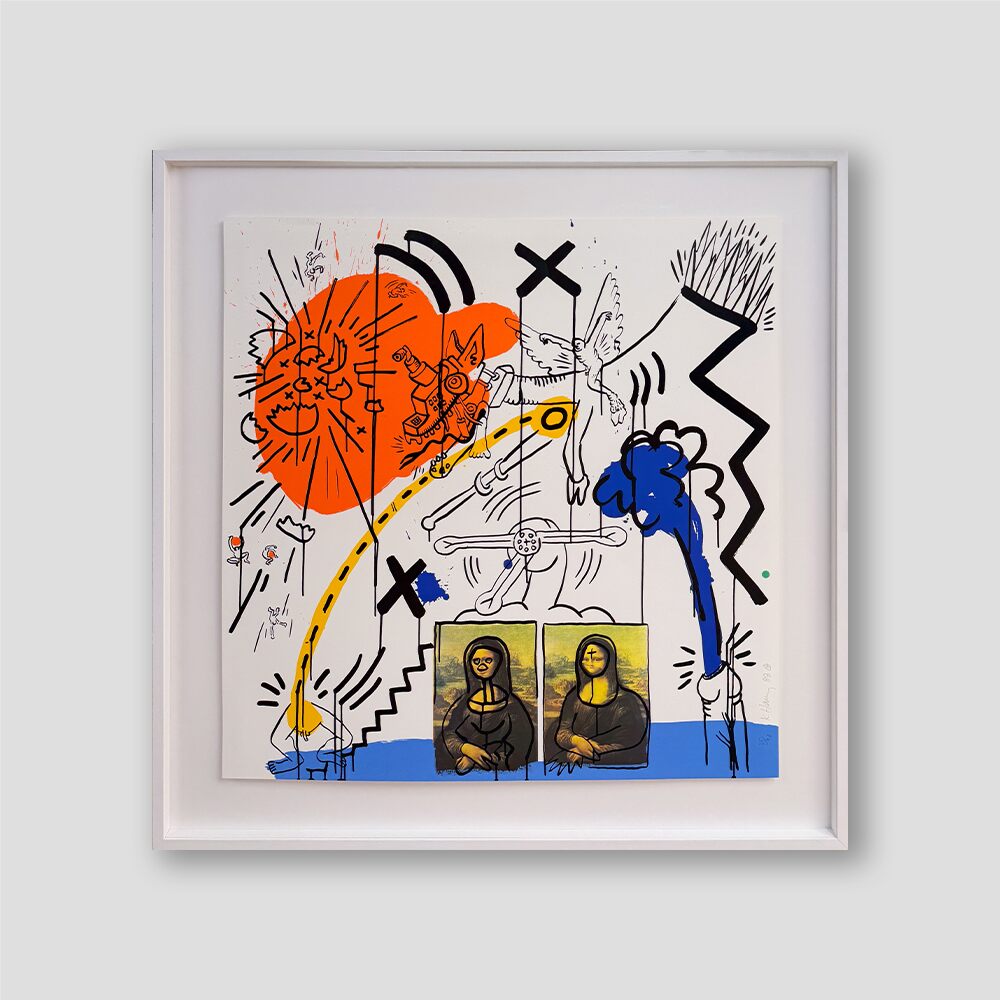 Keith Haring, Plate 2 (Apocalypse), 1988
