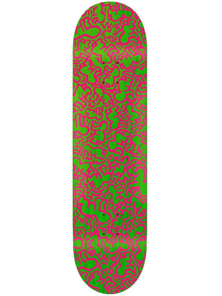 Keith Haring, Keith Haring crawling baby Skateboard Deck (Keith Haring skate deck), ca. 2013
