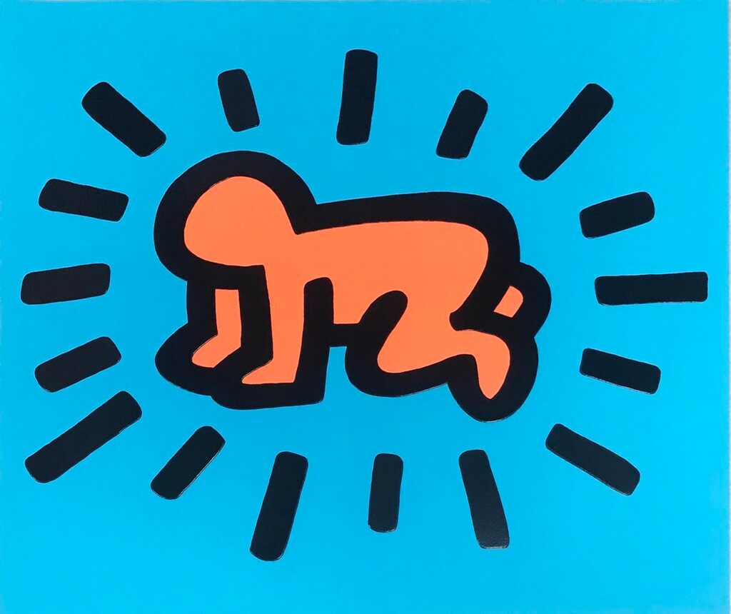 Keith Haring, Icons (A) - Radiant Baby, 1990