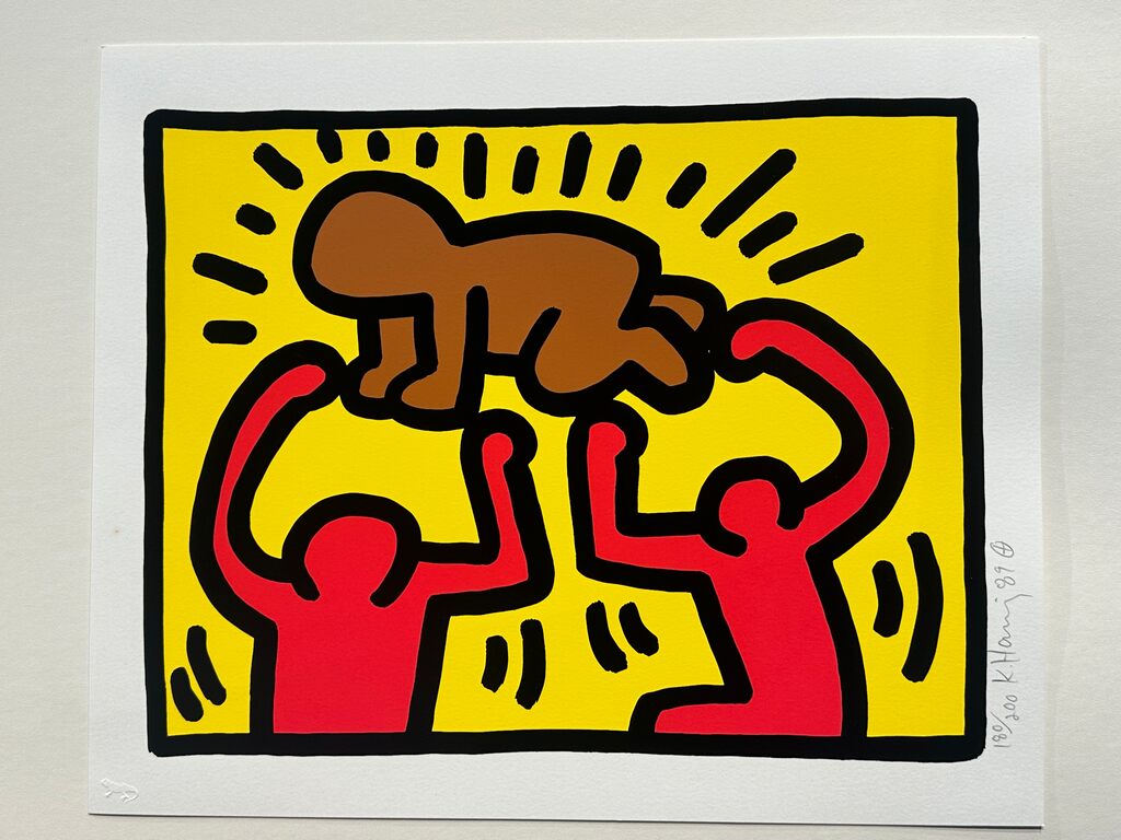 Keith Haring, Pop Shop IV (Plate II), 1989