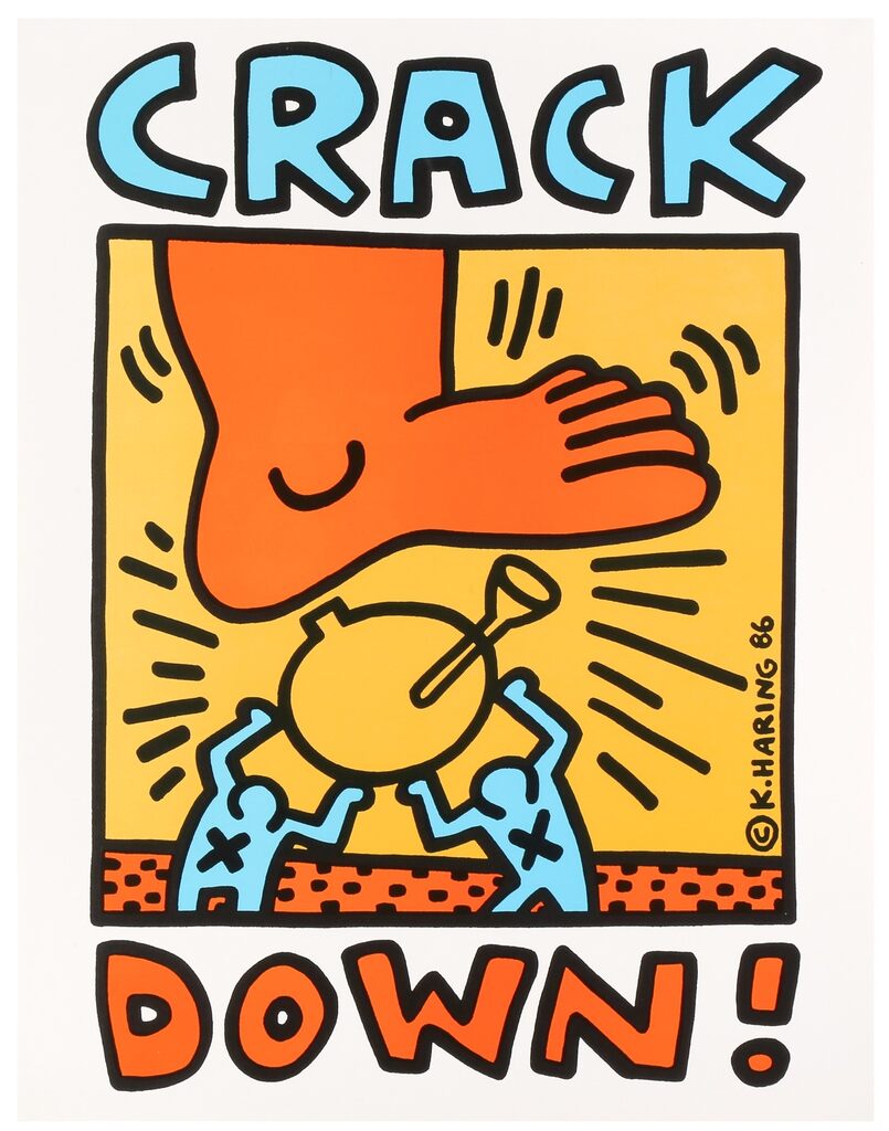 Keith Haring, Crack Down, 1986