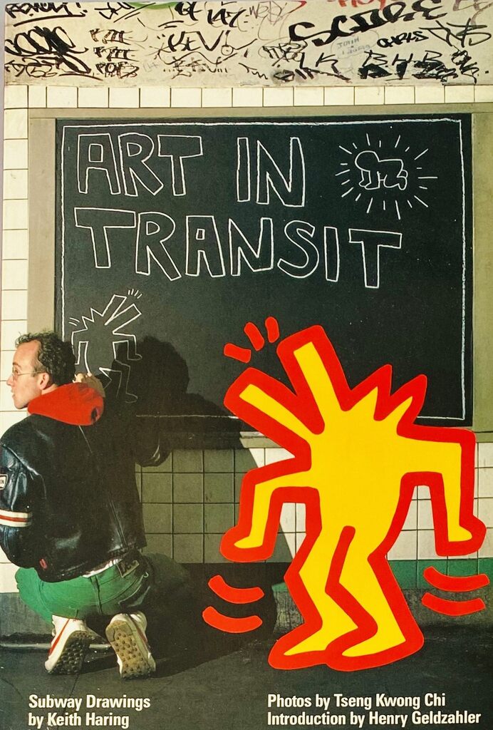 Keith Haring, Keith Haring Tseng Kwong Chi Art In Transit book 1984, 1984