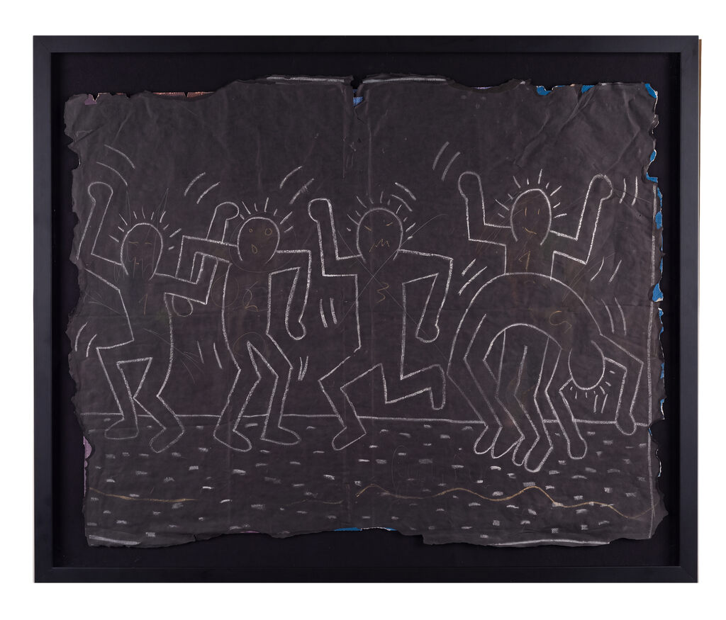 Keith Haring, Untitled Subway Drawing, ca. 1980-1985
