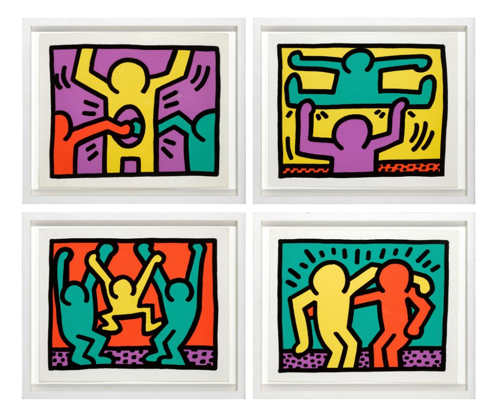 Keith Haring, Pop Shop I (L. pp. 82-83), 1987
