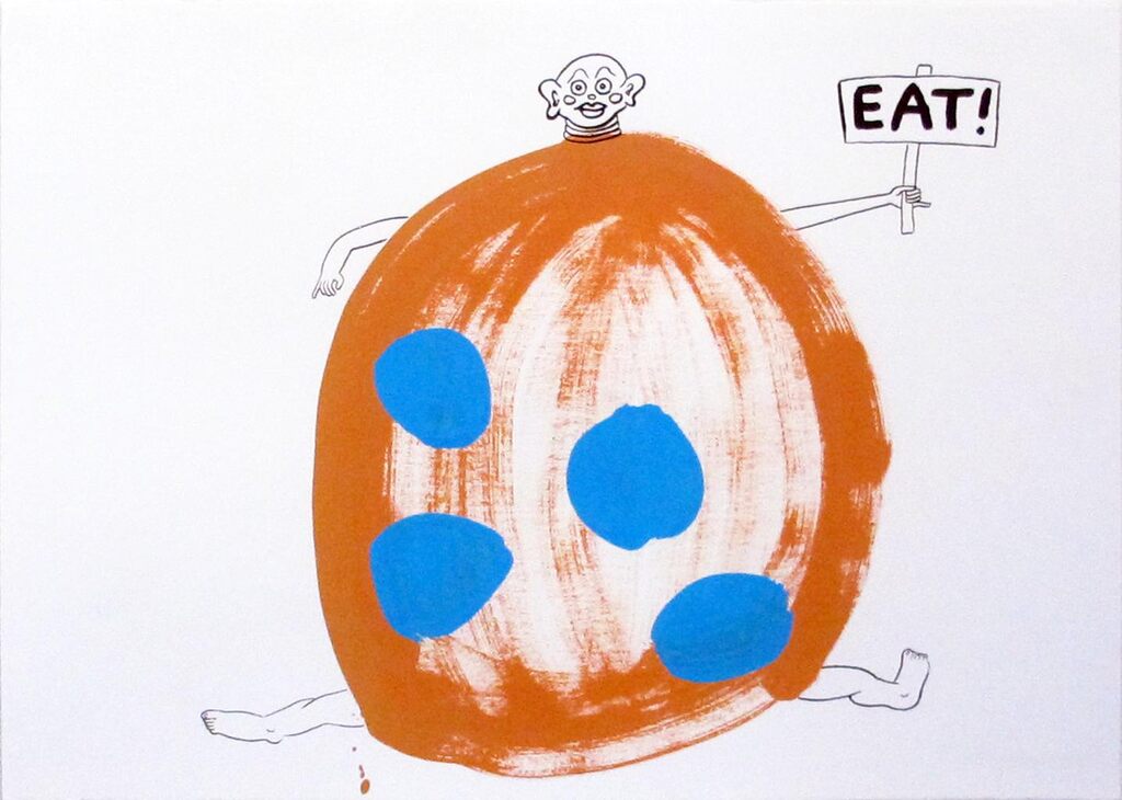 Keith Haring, Eat, 1988