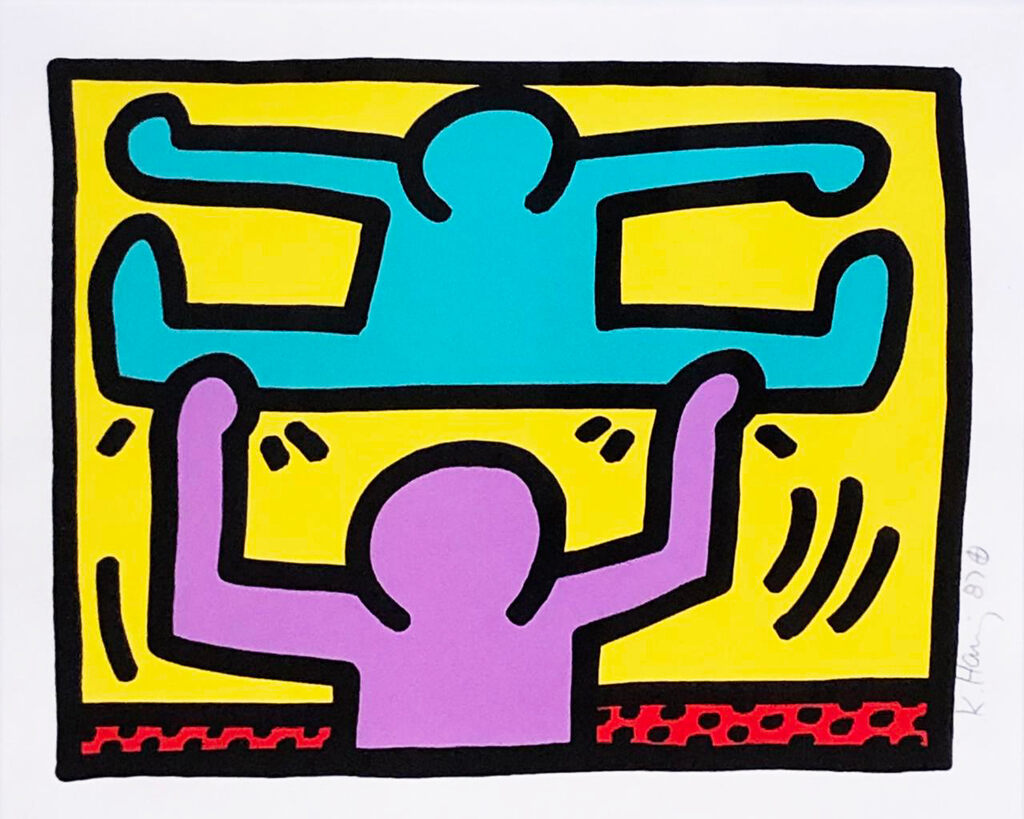Keith Haring, Pop Shop I (D), 1987