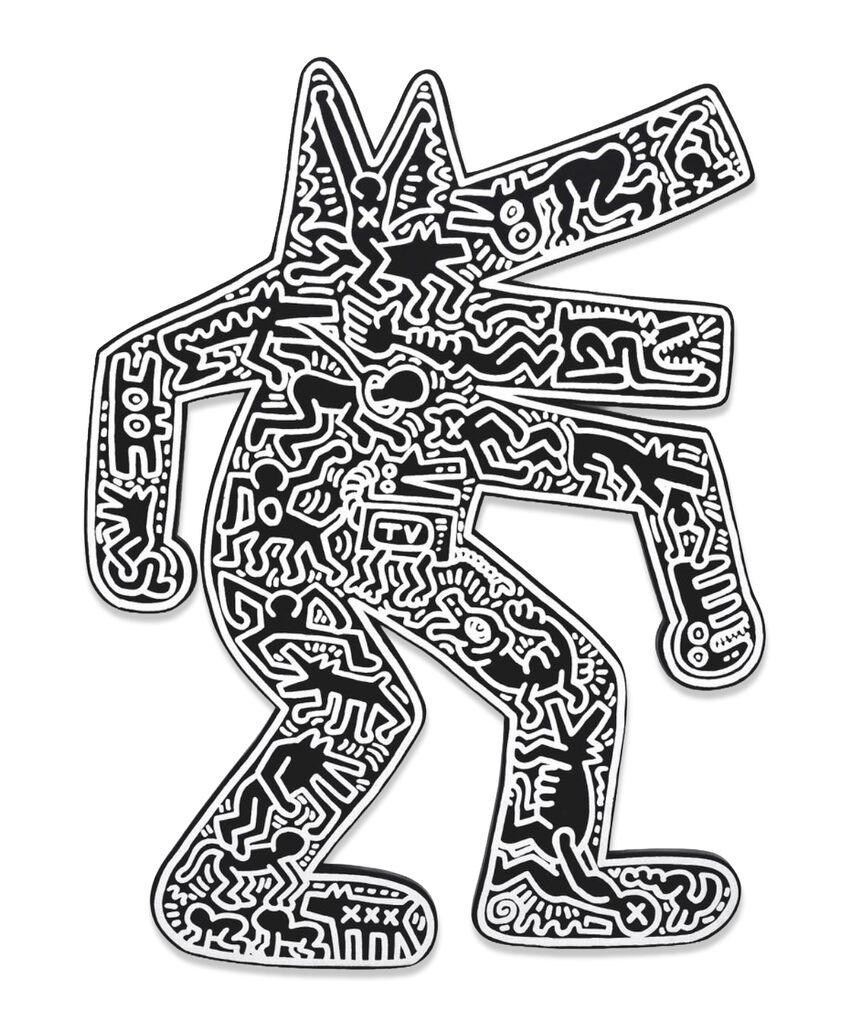 Keith Haring, Dog, 1986