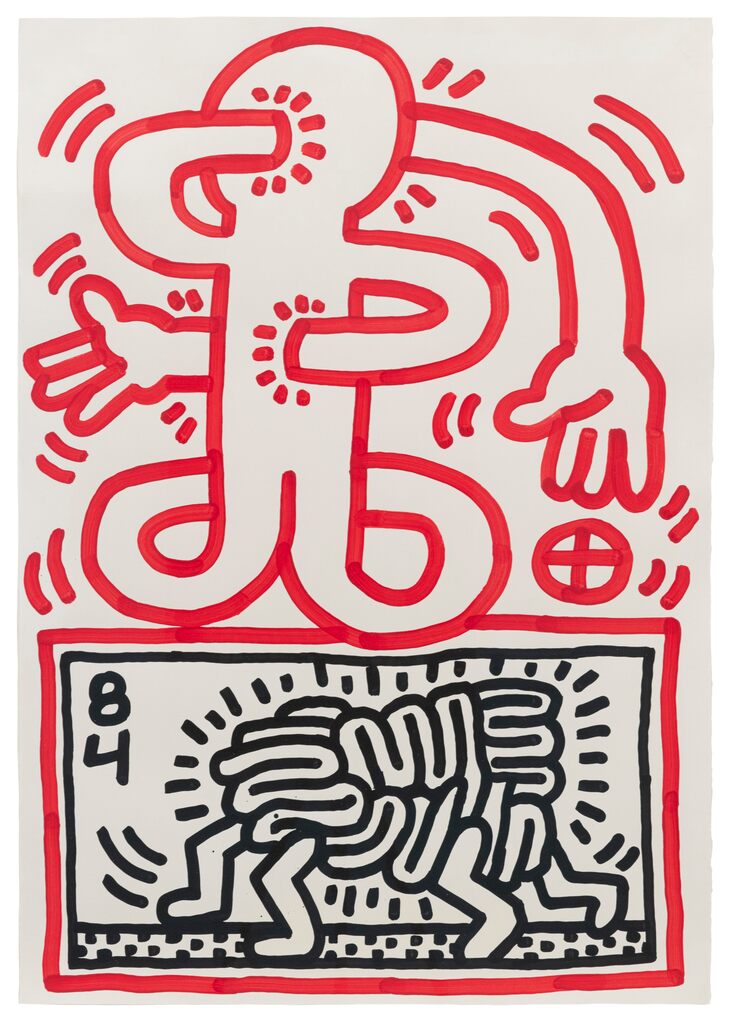 Keith Haring, Untitled, 1984