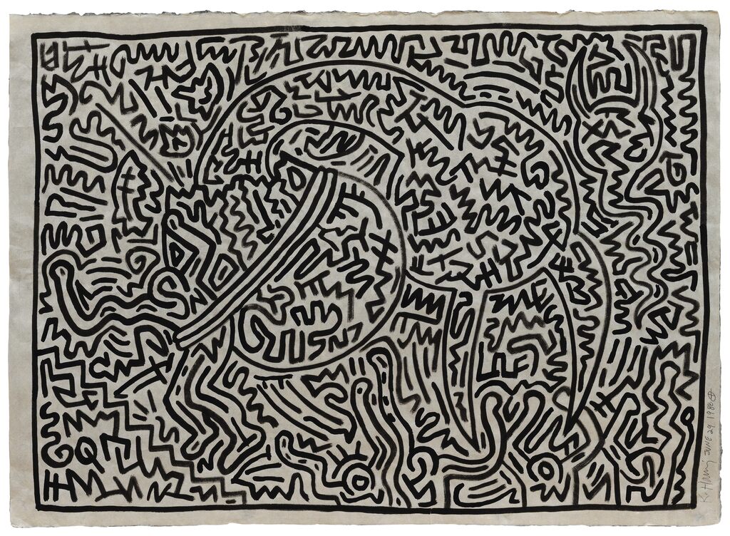 Keith Haring, Untitled, 1988
