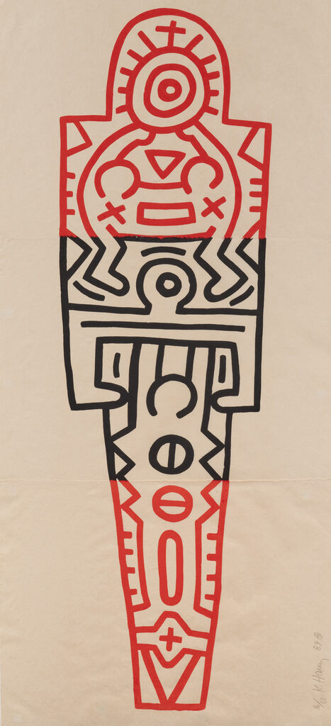 Keith Haring, Totem, 1989