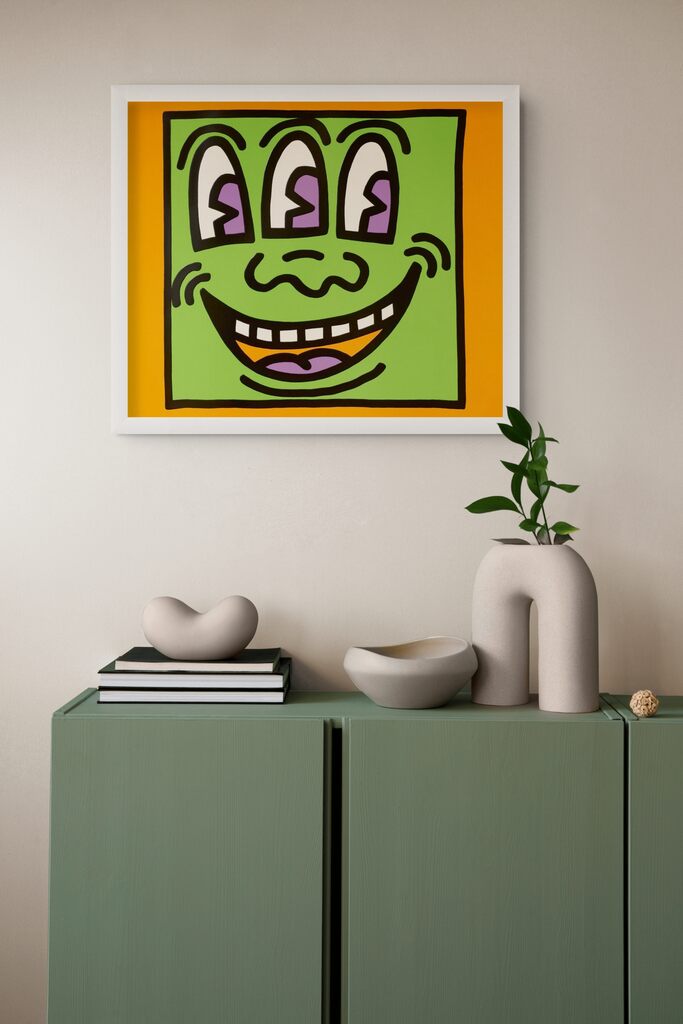 Keith Haring, 'Three Eyed Monster', 1990