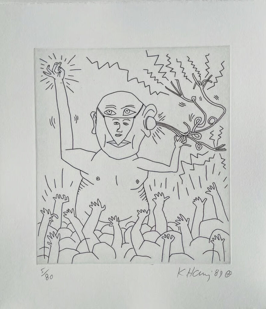 Keith Haring, The Valley (2), 1989
