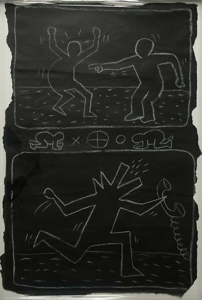 Keith Haring, Untitled (Subway Drawings), 1980's