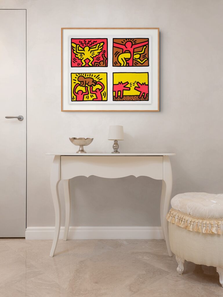Keith Haring, 'Pop Shop Quad IV', 1989