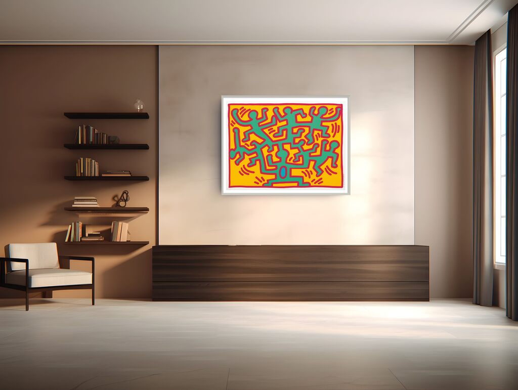 Keith Haring, 'Growing 2', 1988