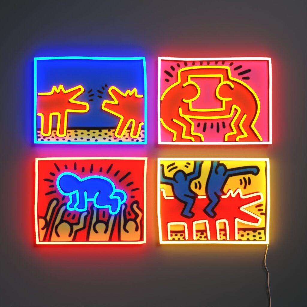 Mix Colored LED Neon Sign, image 1
