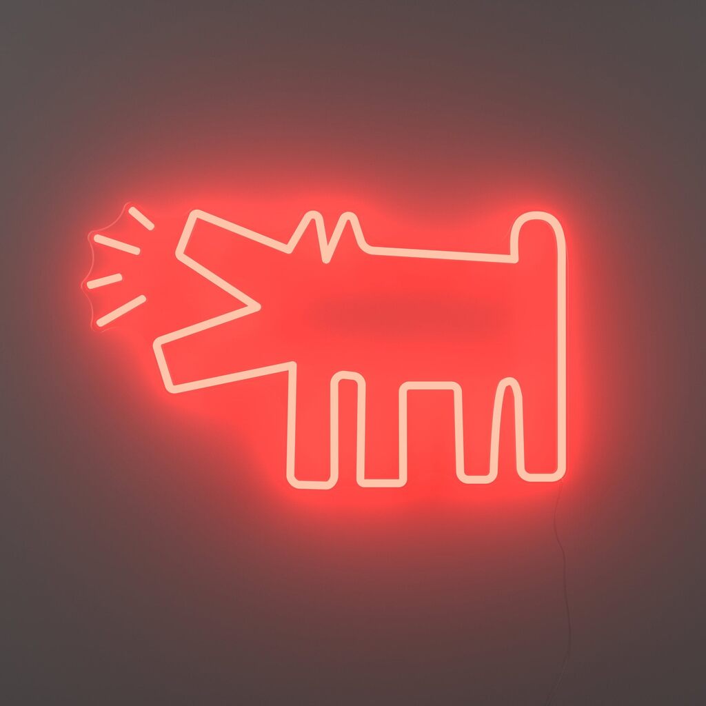 Barking Dog LED Neon Sign, image 1