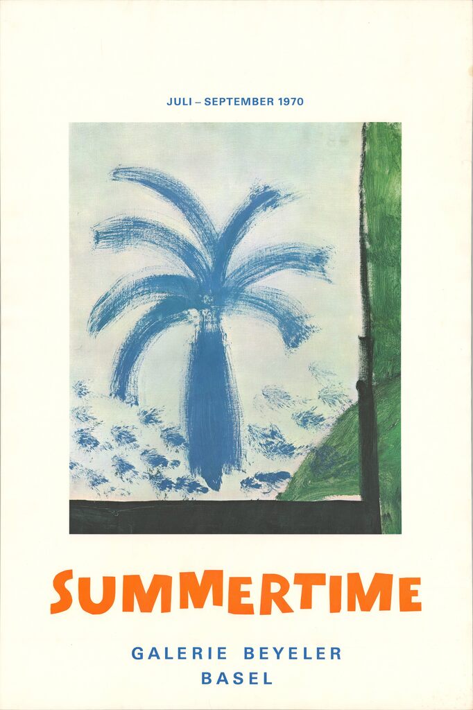 Pablo Picasso, Summertime - Galerie Beyeler Basel, 1970