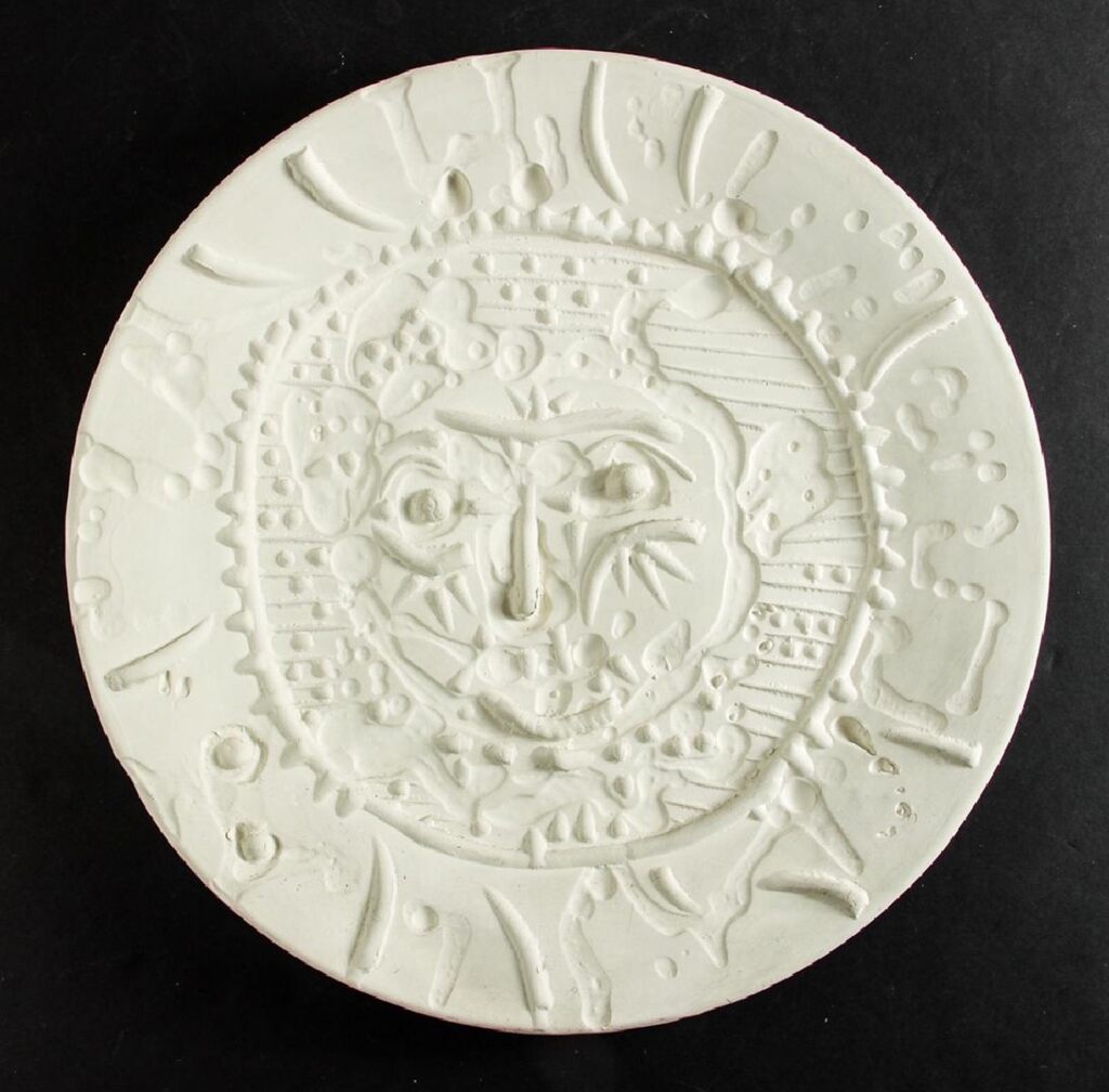 Pablo Picasso, Visage de Faune Tourmente, 1956