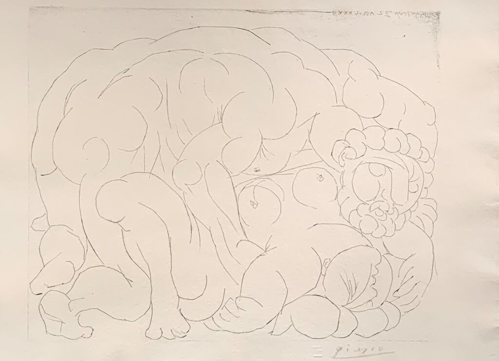 Pablo Picasso, The Embrace I (L'Étreinte. I), 1933