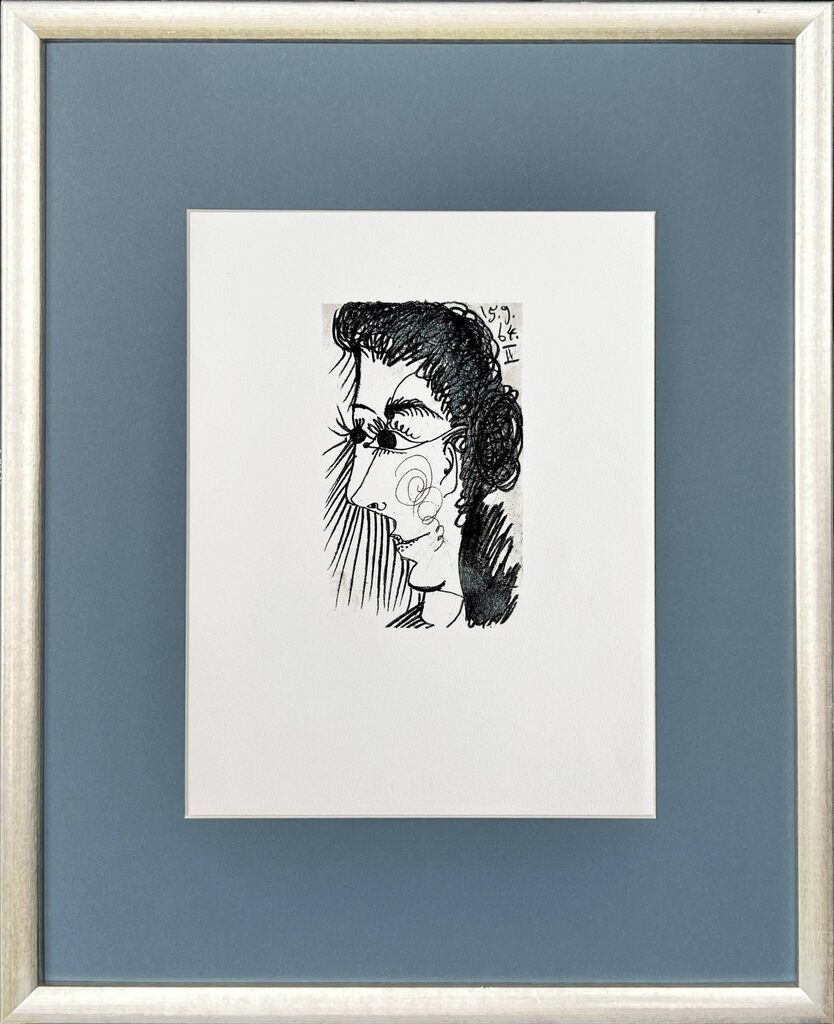 Pablo Picasso, The Taste of Happiness, Planche XXVIII, 1970