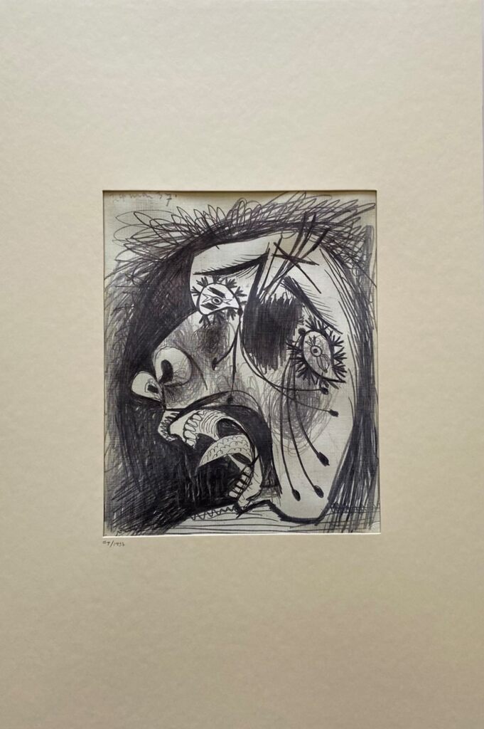 Pablo Picasso, Guernica Study, 1990