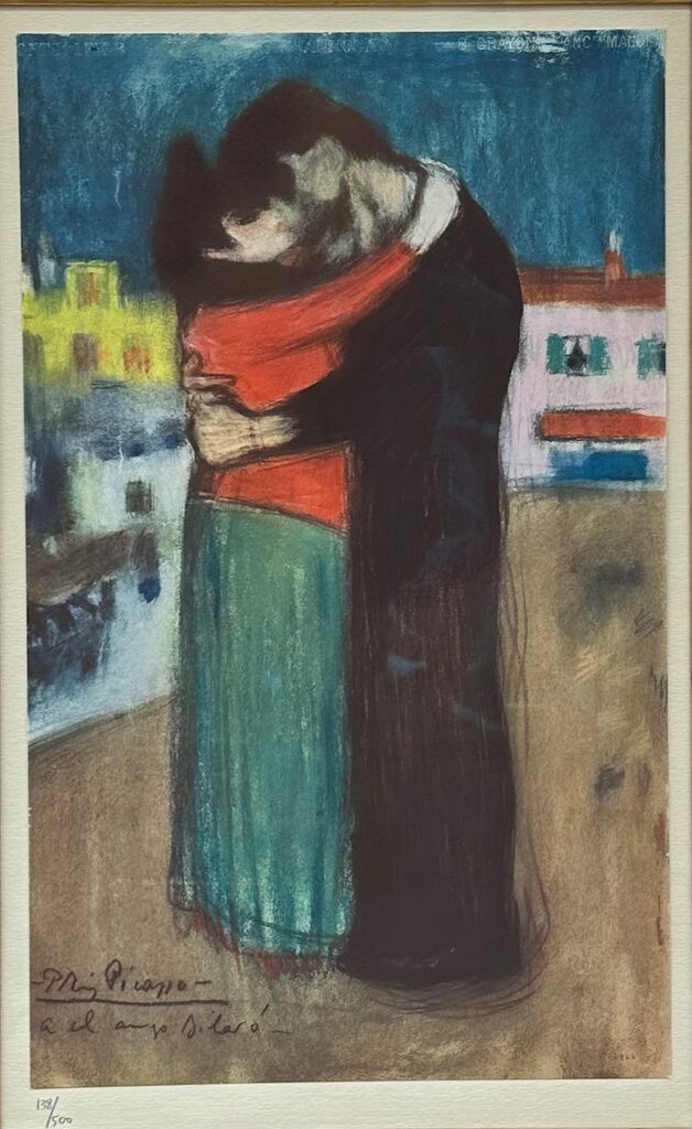 Pablo Picasso, Les amants de la rue, 1963