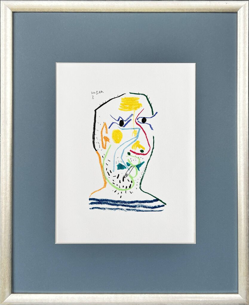 Pablo Picasso, The Taste of Happiness, Planche XVI, 1970