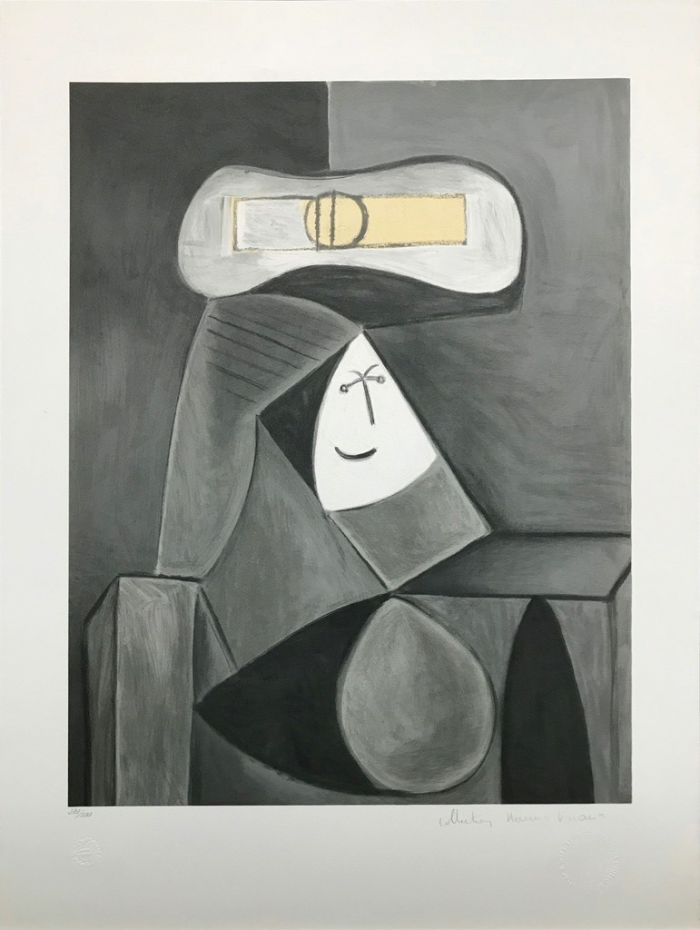 Pablo Picasso, FEMME AU CHAPEAU GRIS, 1979-1982