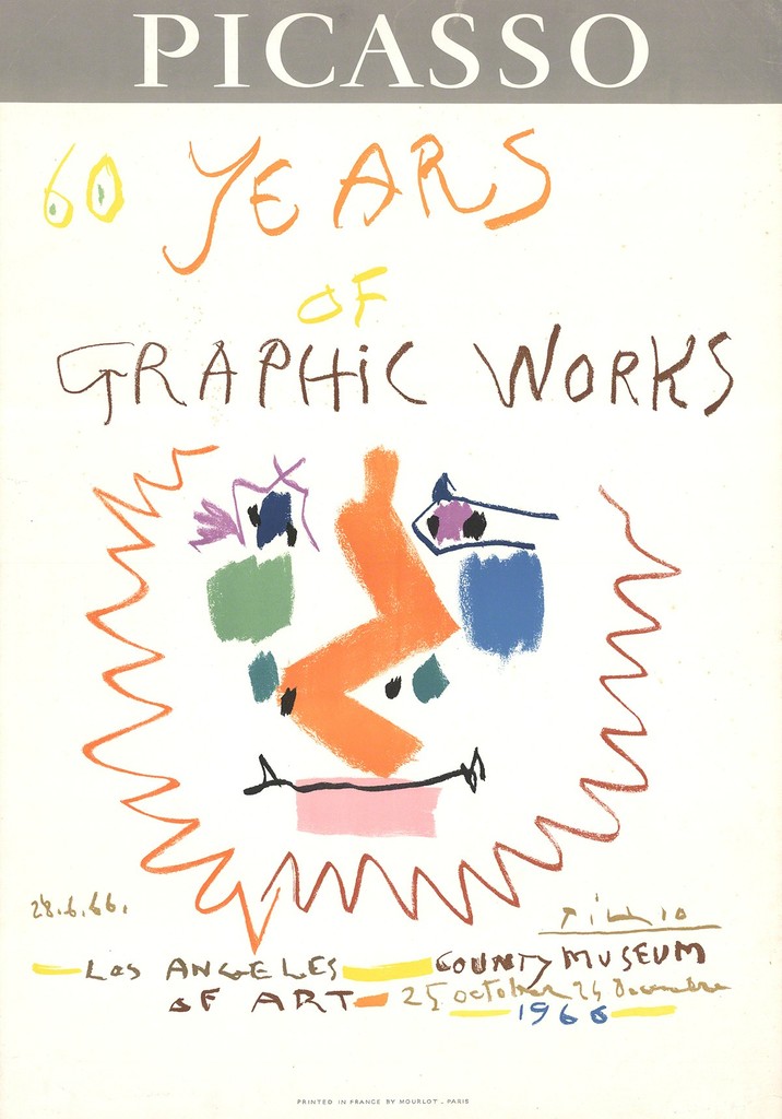 Pablo Picasso, 60 Years of Graphic Works, 1966