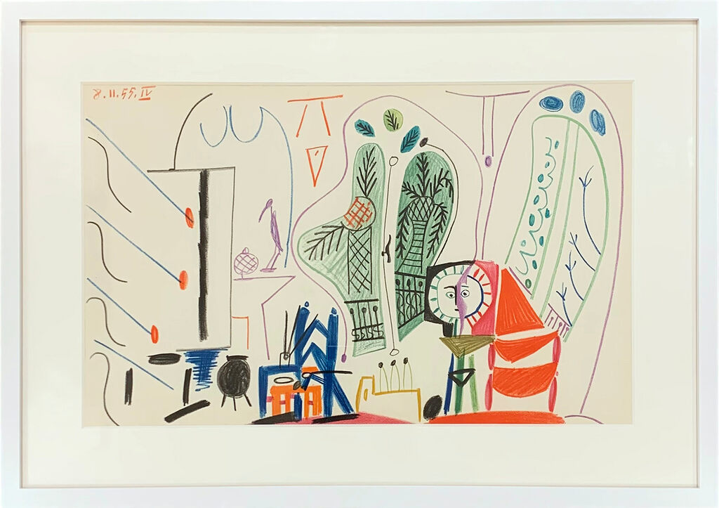 Pablo Picasso, Carne de la Californie（8.11.55.Ⅳ）, 1959