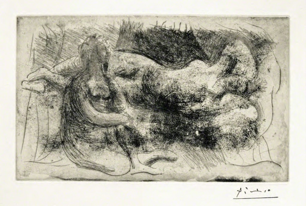Pablo Picasso, Femme Veillant une Dormeuse, 1932
