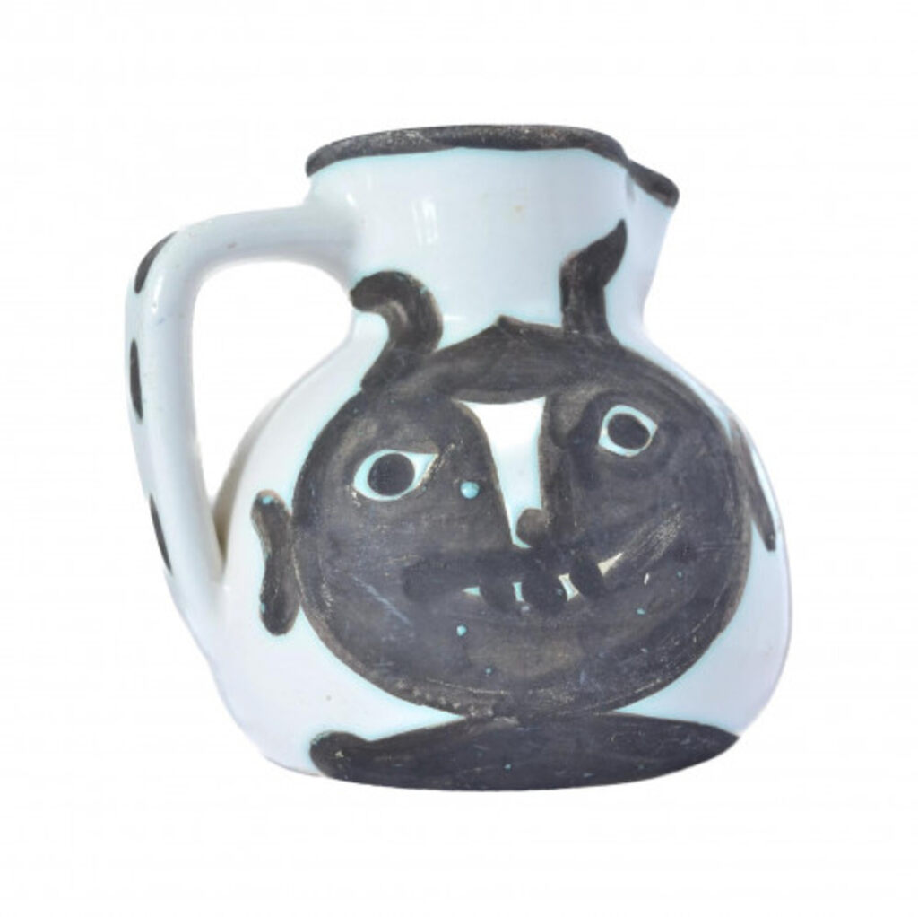 Heads #367 (Ceramic Pitcher), image 1
