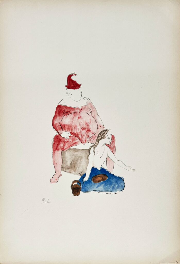 Pablo Picasso, Saltimbanque, 1946