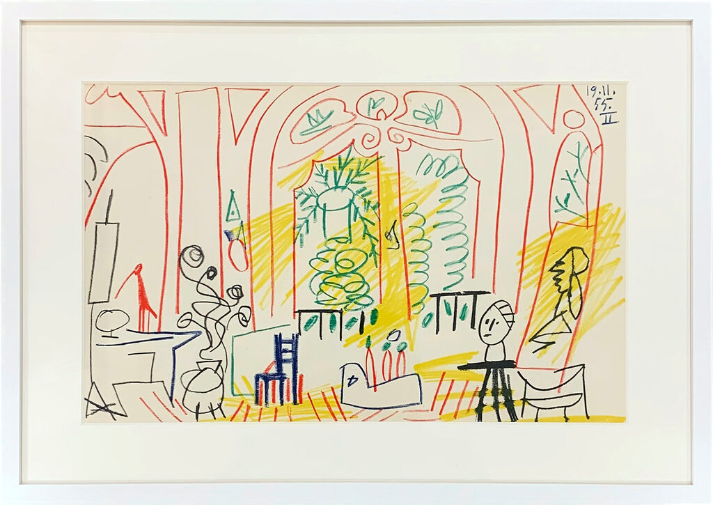 Pablo Picasso, Carne de la Californie（19.11.55.Ⅱ）, 1959