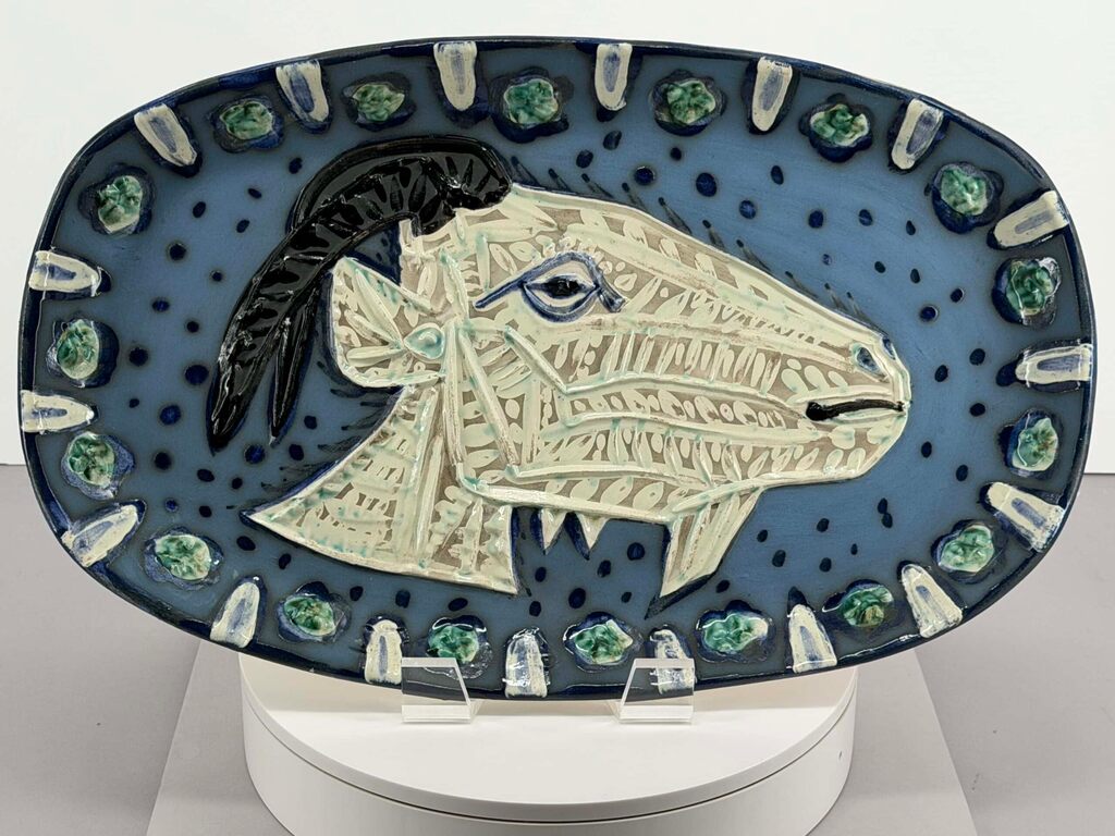 Pablo Picasso, Tête de chèvre de profil (Goat’s Head in Profile), 1952