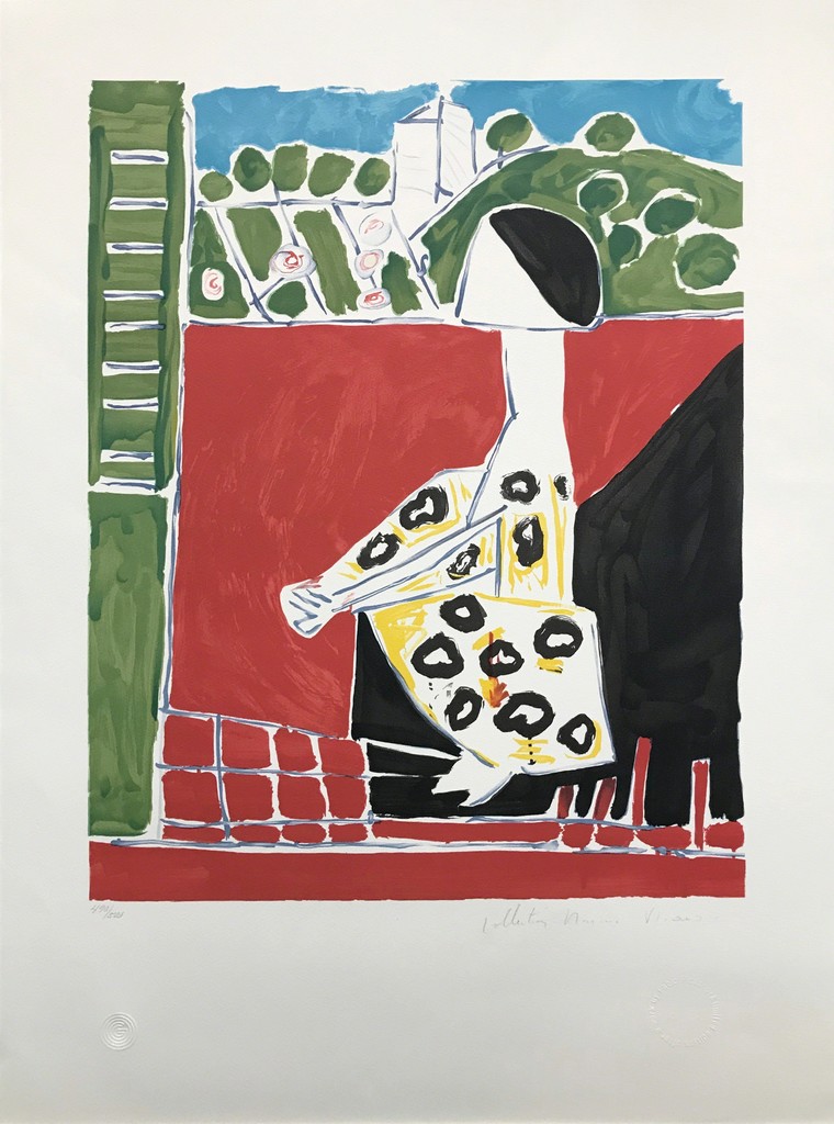 Pablo Picasso, Femme Accroupi (Marina Picasso Estate hand signed Lithograph), 1979-1982